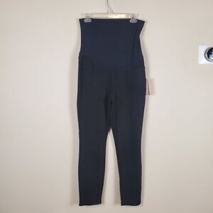 NYDJ Black Skinny Ankle Maternity Pants Size 14